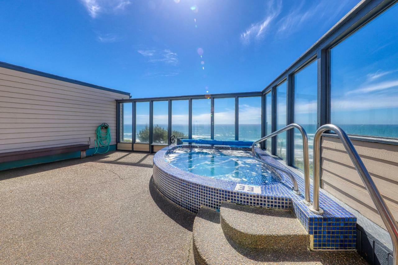 Sea Horse Ocean Front Lodging Lincoln City Bagian luar foto